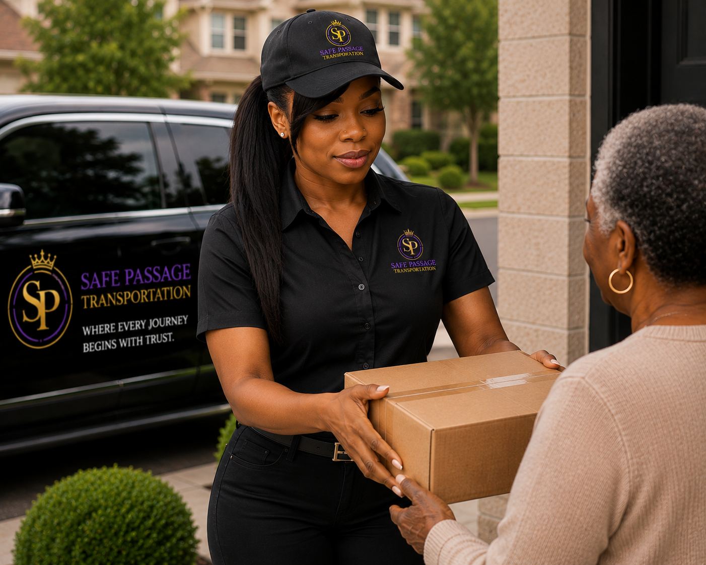 Package delivery – Safe Passage Transportation